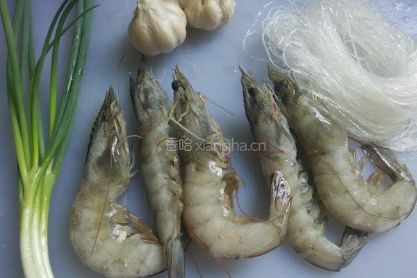 蒜蓉开背虾的做法图解1