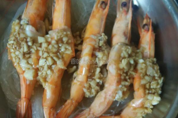 蒜蓉开背虾的做法图解8