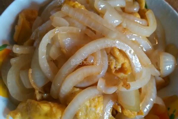 洋葱炒鸡蛋的做法图解8