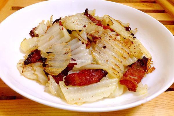 香肠煎土豆的做法图解10