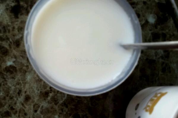 酸奶慕斯之白与黑的做法图解9