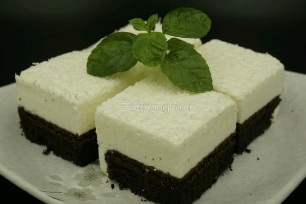 酸奶慕斯之白与黑的做法图解13