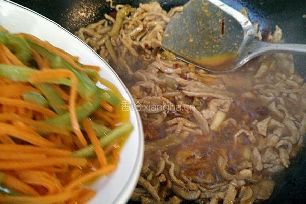 香辣肉丝的做法图解11