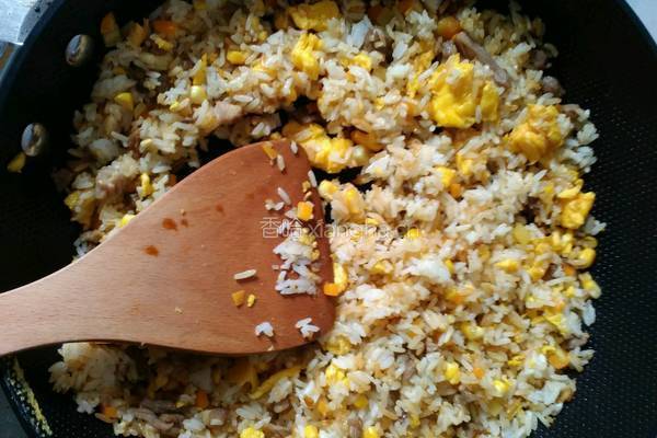 牛油蛋炒饭的做法图解6