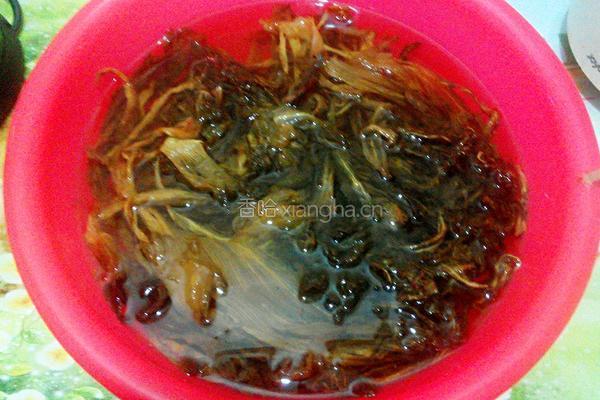 菜干肉饼.的做法图解2