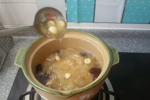 冰糖小枣银耳羹的做法图解8