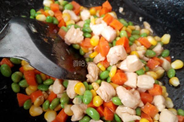 鸡柳炒三丁的做法图解6