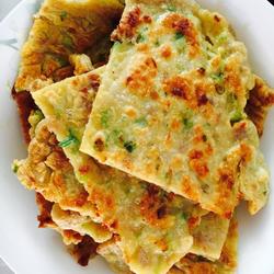 葱油鸡蛋饼（内附肉馅）的做法[图]