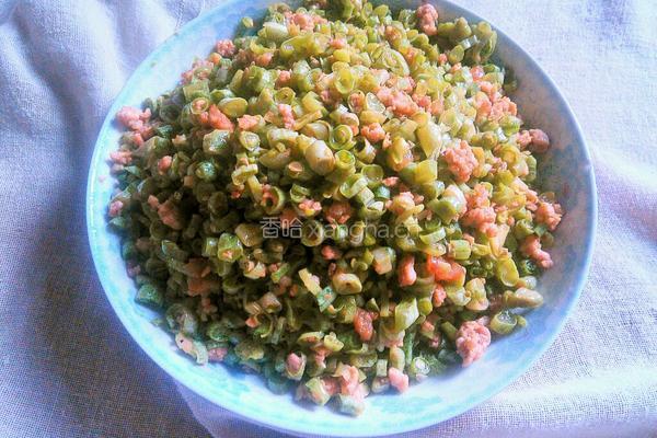 豆角松的做法图解6