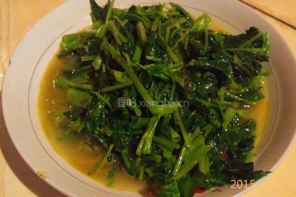 炒空心菜的做法图解5