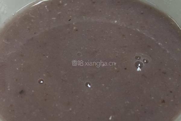 红豆薏米莲子糊
