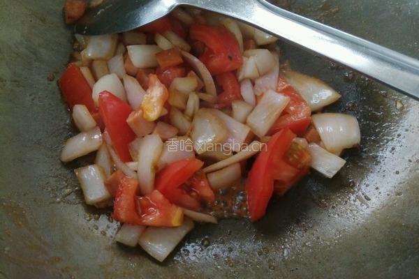 鸡蛋火腿炒饭的做法图解3