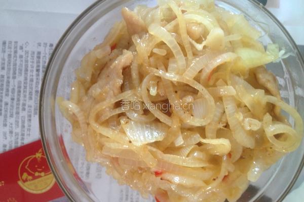 肉片炒洋葱的做法图解10