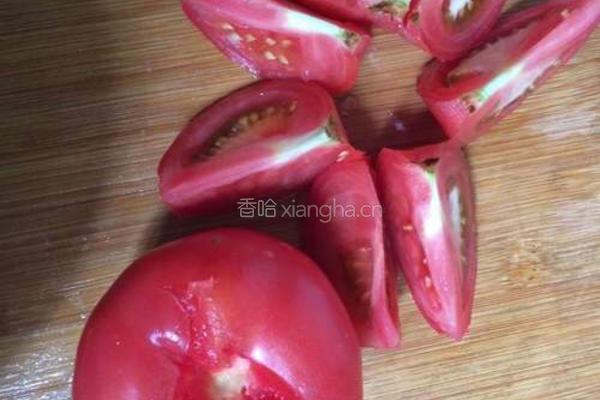 莲藕番茄饭的做法图解4