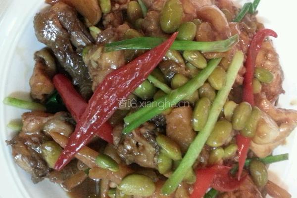 萧山萝卜干毛豆炒仔鸡的做法图解7
