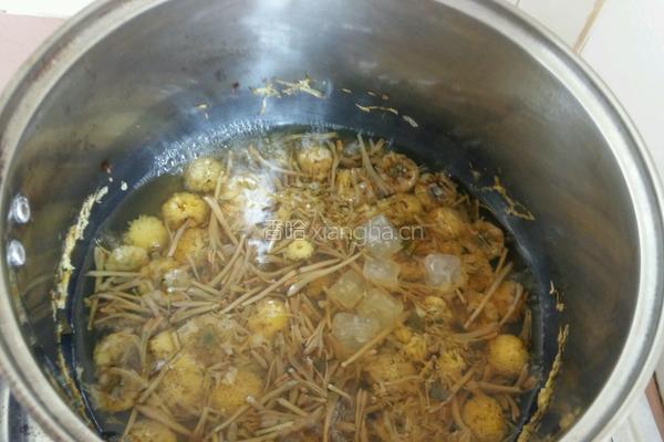 金银花菊花茶的做法图解6