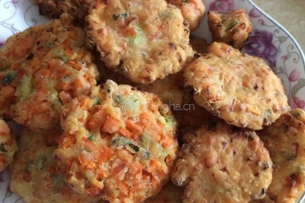 胡萝卜煎饼的做法图解4