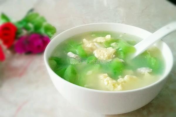 丝瓜鸡蛋瘦肉汤