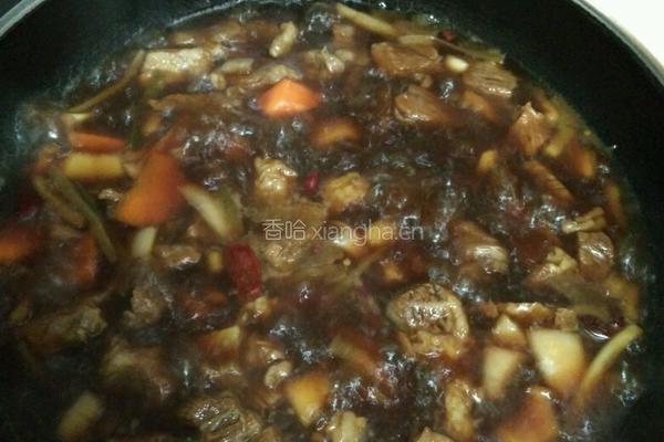 红烧牛腩的做法图解8
