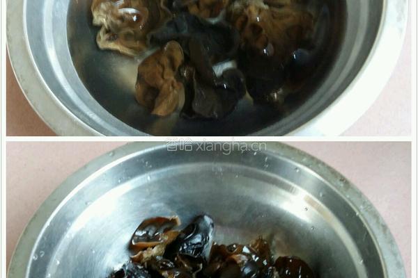 蒜蓉西兰花胡萝卜炒黑木耳的做法图解5