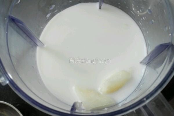 梨子奶昔的做法图解2