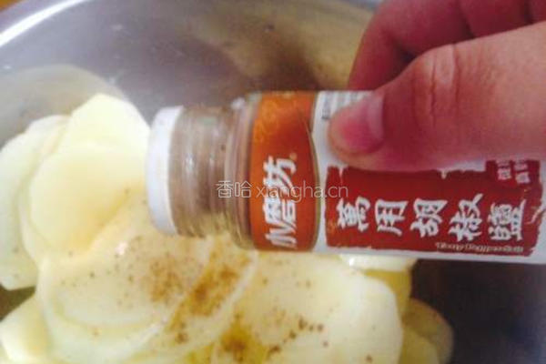 健康自制薯片的做法图解3