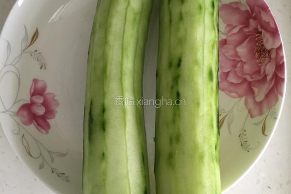蒜蓉黄瓜的做法图解2