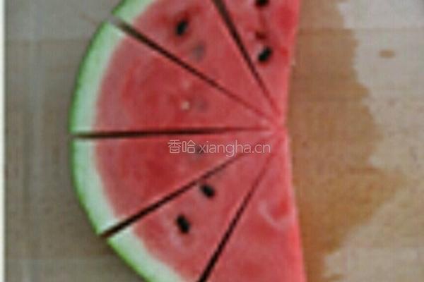像小树一样的西瓜的做法图解1