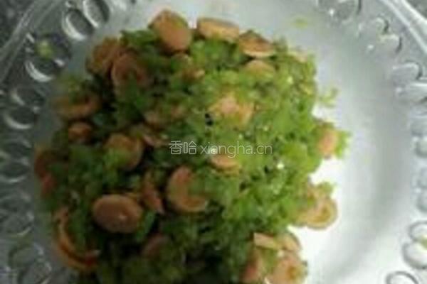 腊肠面饼的做法图解6