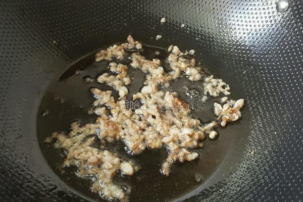 青菜肉末的做法图解6
