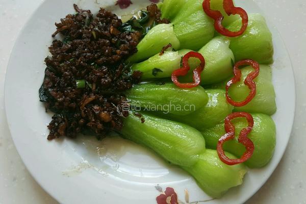 青菜肉末的做法图解8