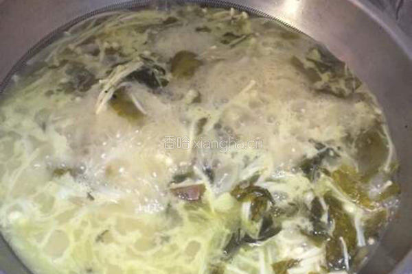酸菜肥牛的做法图解5
