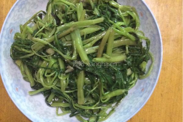蒜泥空心菜的做法图解5