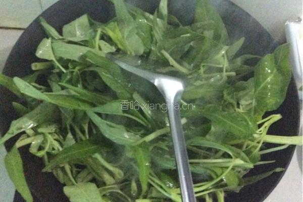 蒜泥空心菜的做法图解3