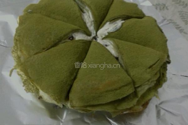 抹茶千层蛋糕的做法图解11
