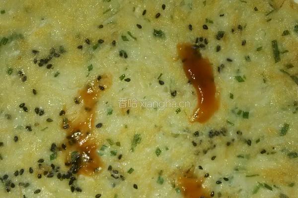 土豆丝豆渣饼的做法图解6