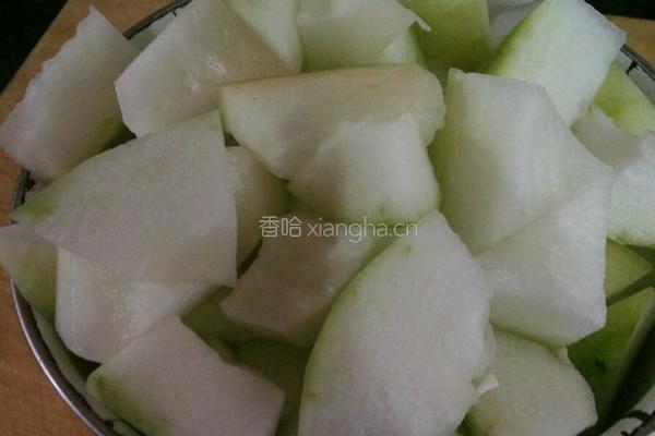干虾仁红烧冬瓜的做法图解2