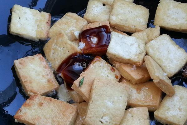耗油豆腐的做法图解3