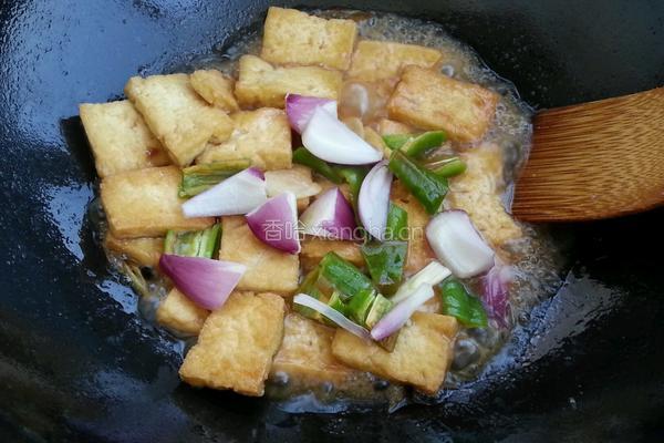 耗油豆腐的做法图解4