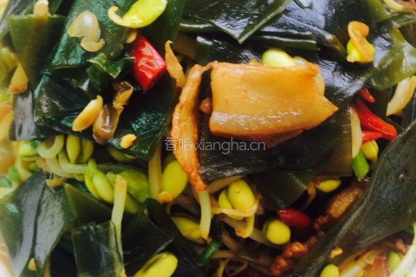 家常海带烧豆芽的做法图解9