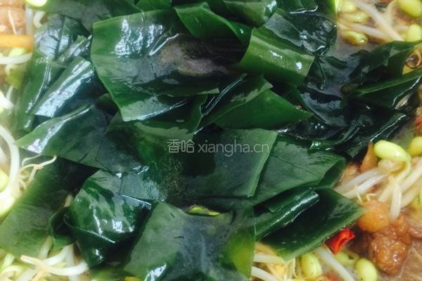 家常海带烧豆芽的做法图解7