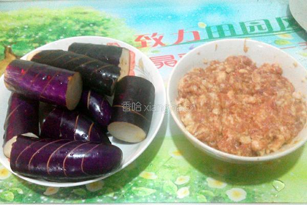 酿茄子的做法图解3