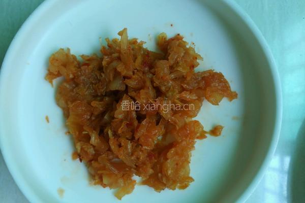 金针菇辣白菜的做法图解4