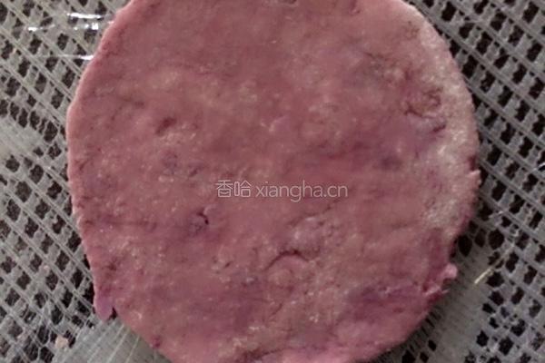紫薯玫瑰馒头的做法图解3
