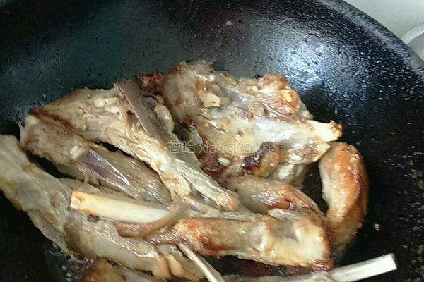 羊排烧茄块儿的做法图解6