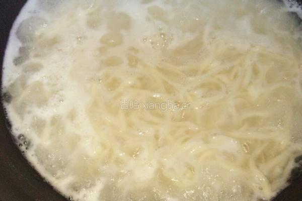 鸡蛋拌面的做法图解8
