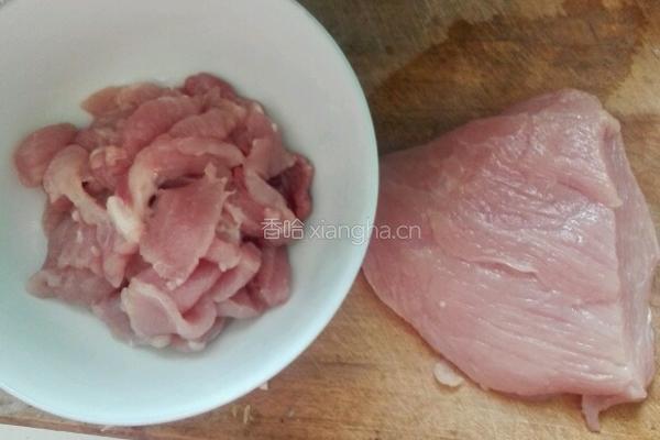 锅巴肉片的做法图解1