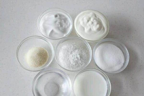 奶油小方的做法图解1