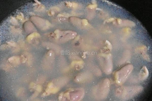 干煸鸡心的做法图解1