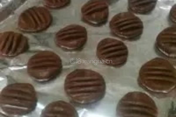 巧克力饼干的做法图解11